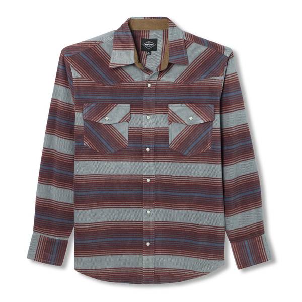 Work N' Sport Men's Long Sleeve Polar Fleece Western Shirt