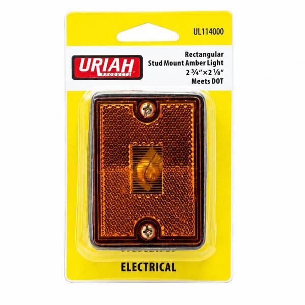 Infinite Innovations UL114000 2.75 in. Amber Incandescent Trailer Clearance Light