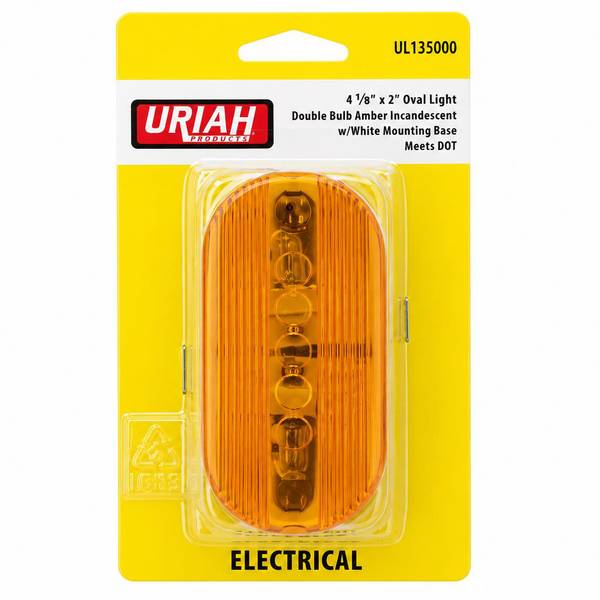 Infinite Innovations UL135000 Amber Incandescent Marker & Clearance Trailer Light