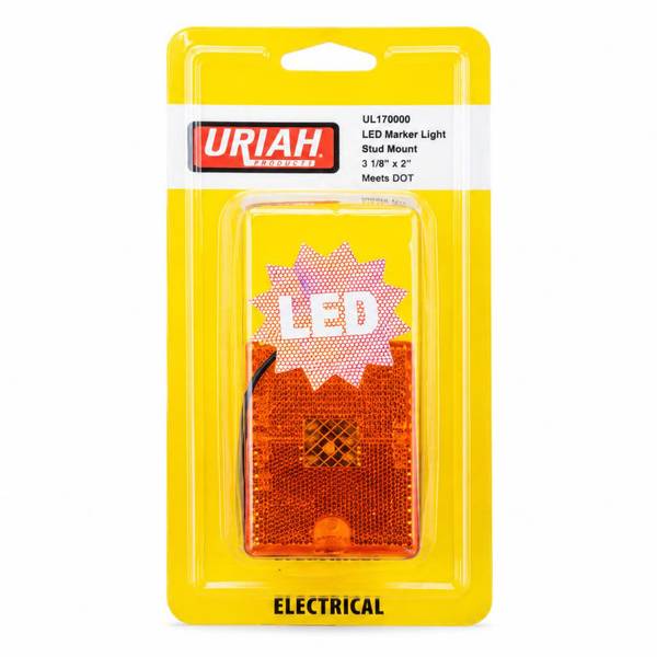 Infinite Innovations UL170000 3.13 x 2 in. Amber LED Trailer Clearance Light