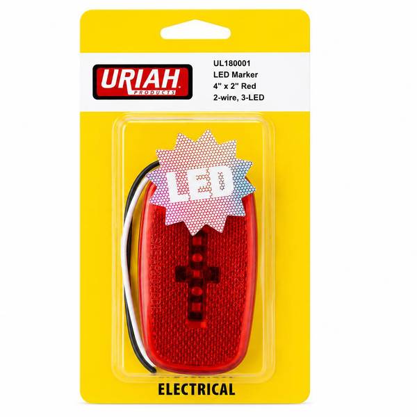 Infinite Innovations UL180001 4.5 x 2 in. LED Trailer Clearance Light