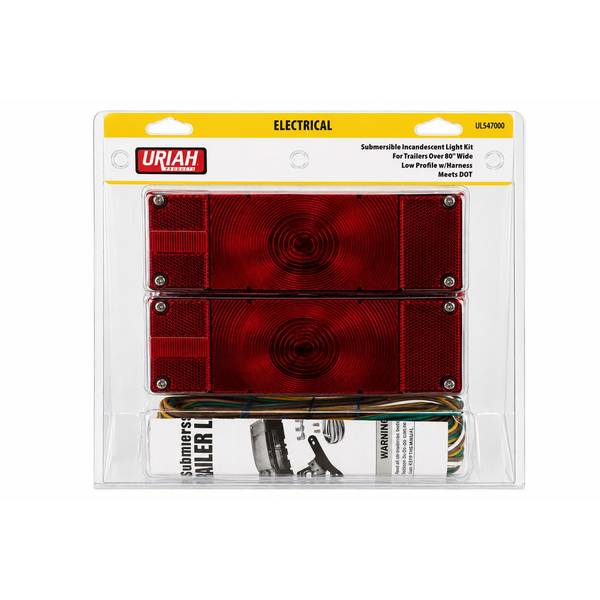 Infinite Innovations UL547000 Low Profile Trailer Light Kit