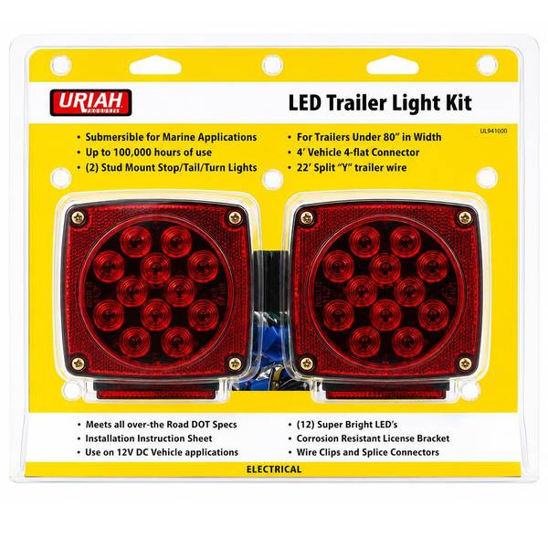 Infinite Innovations UL941000 LED Submersible Trailer Light Kit