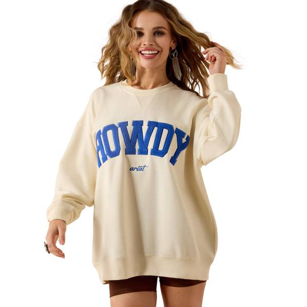 Photo of Women's Collegiate Oversize Sweatshirt