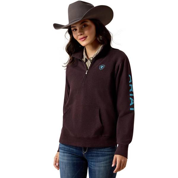 Photo of Women's Logo 1/2 Zip Sweatshirt