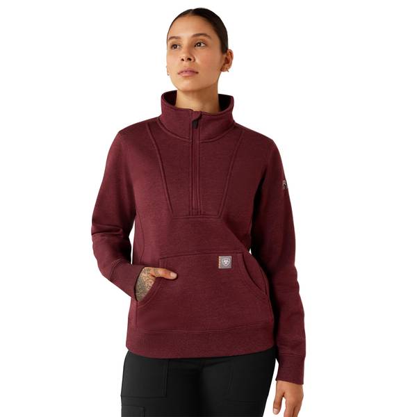 Photo of Rebar Women's Traverse Funnel Neck Sweatshirt