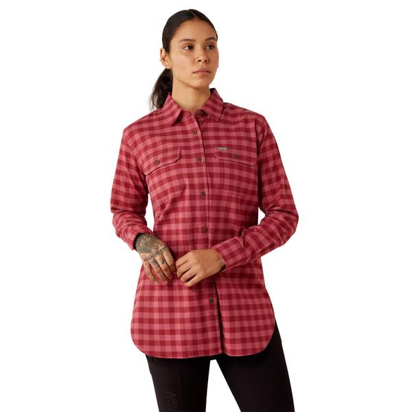Photo of Rebar Women's Flannel Long Sleeve Tunic