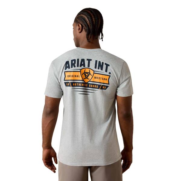 Photo of Men's Banner Badge Short Sleeve T-Shirt