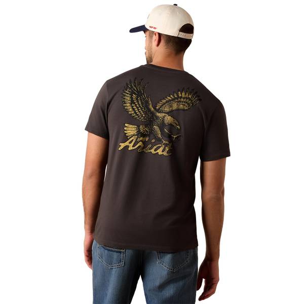 Photo of Men's Stitched Eagle Short Sleeve T-Shirt