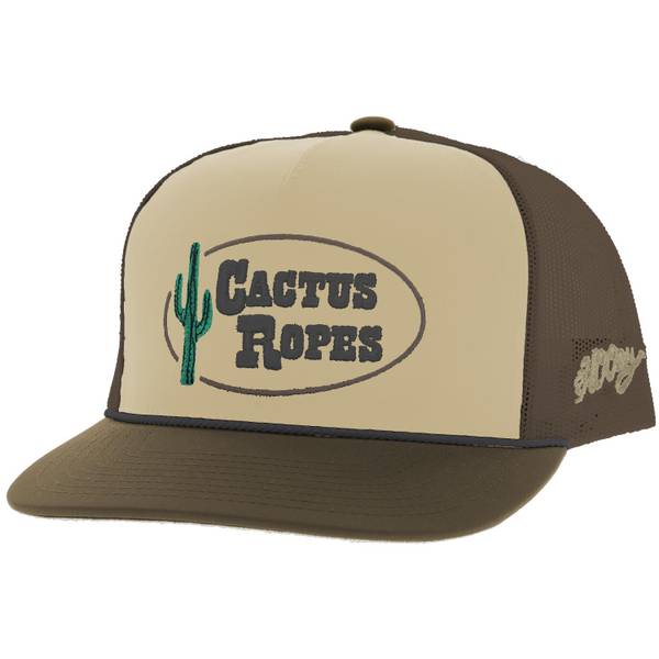 Photo of Men's Cactus Ropes Trucker Hat-Tan/Brown