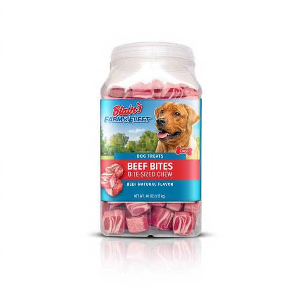 Photo of 40oz Beef Bites Dog Treats