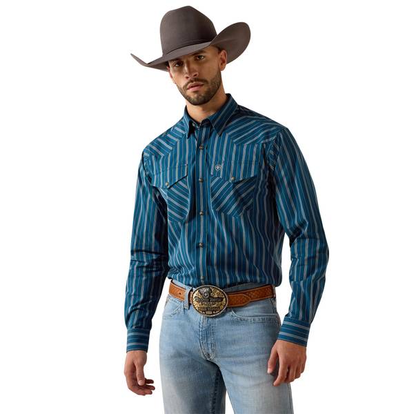Photo of Men's Pro Series Wolfgang Long Sleeve Classic Fit Snap Shirt