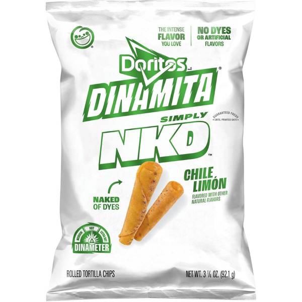Photo of 3.25oz Simply Naked Chile Limon Tortilla Chips