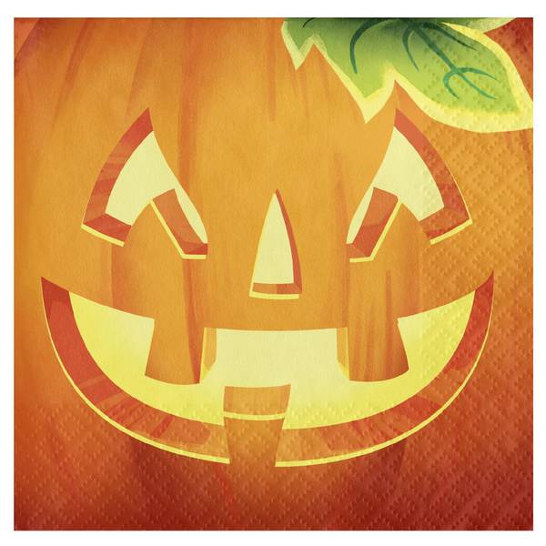 Photo of 16 Count Pumpkin Prowlers Beverage Napkins