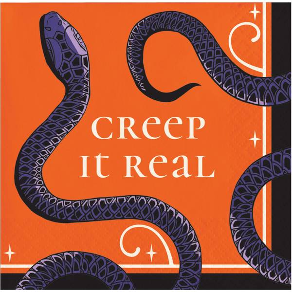 Photo of Creep It Real Beverage Napkins, 16 Count