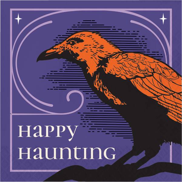 Photo of 16 Count Happy Haunting Luncheon Napkin