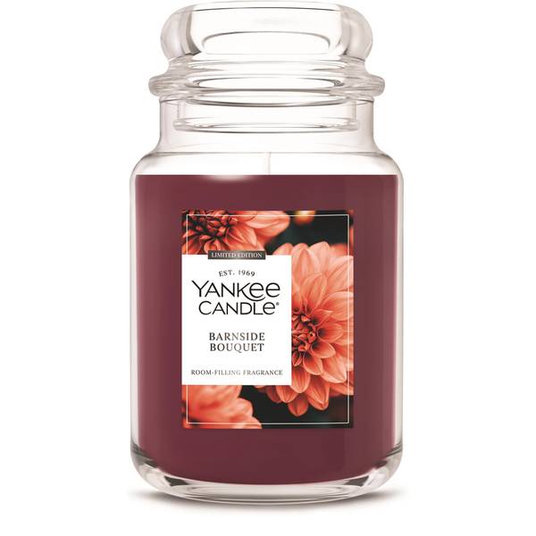 Photo of 22oz Barnside Bouquet Jar Candle