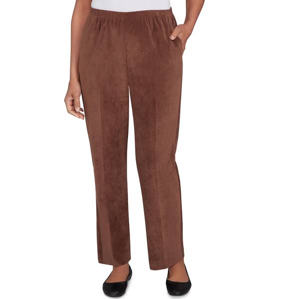 Alfred Dunner Women's Wale Corduroy Proportioned Short Pants