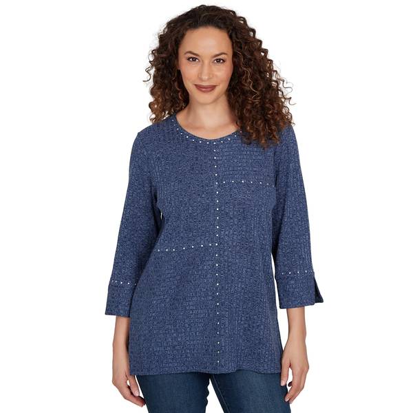 Photo of Women's Texture with Heat Set Knit Top