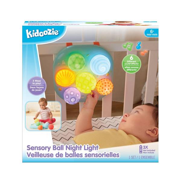 Kidoozie Sensory Ball Musical Night Light