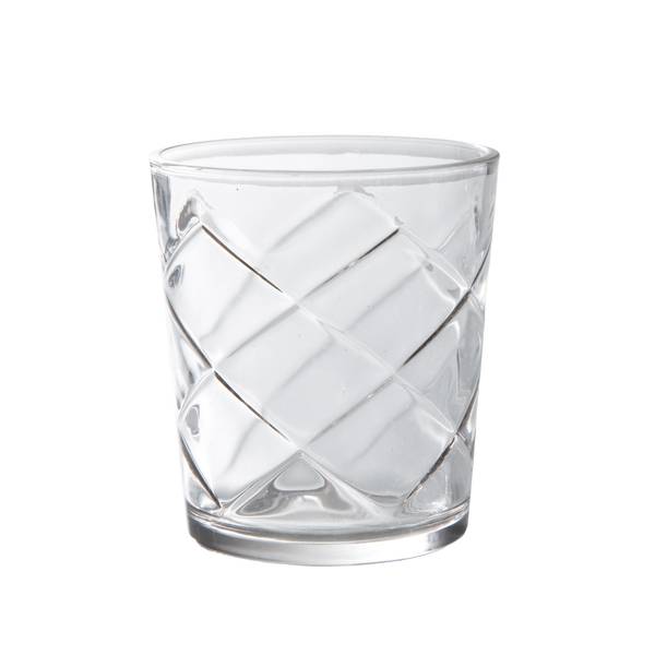 Photo of Great Foundations 13.5oz Double Old-Fashioned- Lattice Pattern Glass