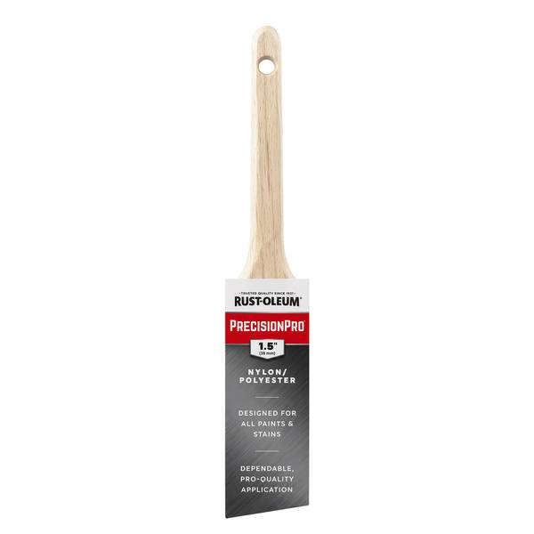 Photo of 1.5" PrecisionPro Nylon/Polyester Angled Brush