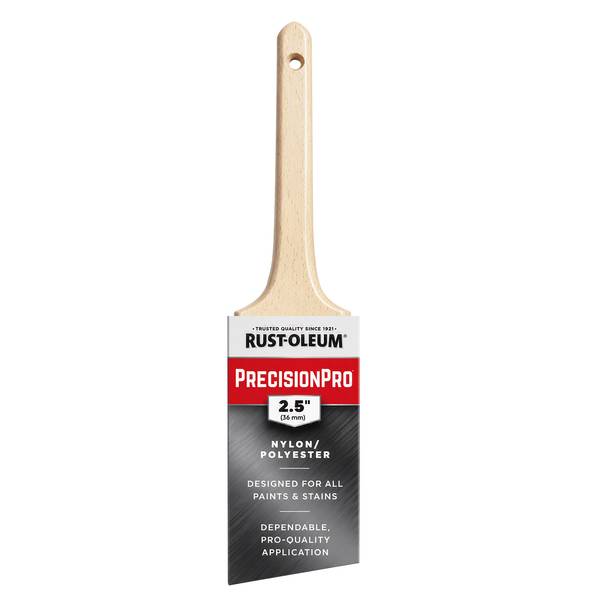 Photo of 2.5" PrecisionPro Nylon/Polyester Angled Brush