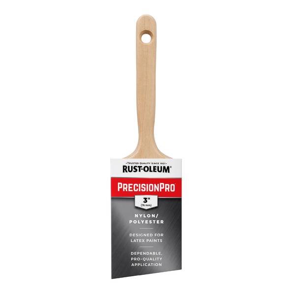 Photo of 3" PrecisionPro Nylon/Polyester Angled Brush