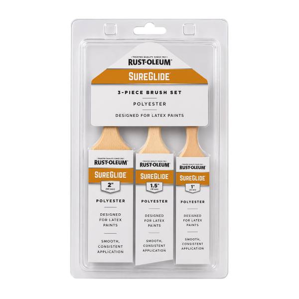 Photo of 3-Piece SureGlide Polyester Brush Set