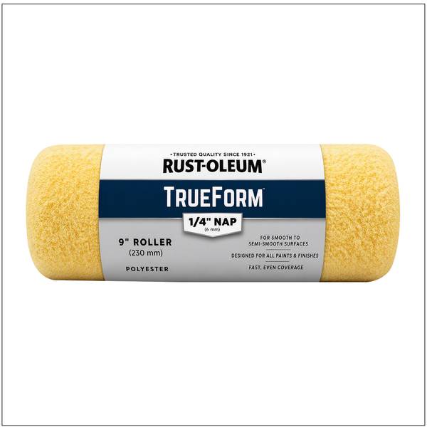 Photo of 9"x1/4" Nap TrueForm Polyester Roller Cover