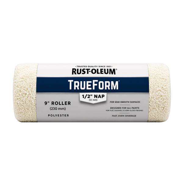 Photo of 9"x1/2" Nap TrueForm Polyester Roller Cover