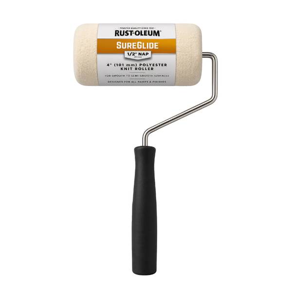 Photo of 4"x1/2" Nap SureGlide Polyester Knit Roller with Frame