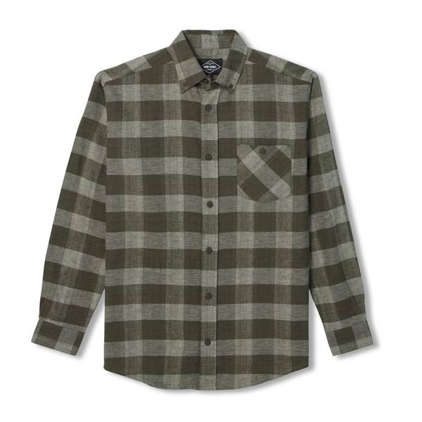 Work N' Sport Men's Long Sleeve Cambridge Midweight Flannel