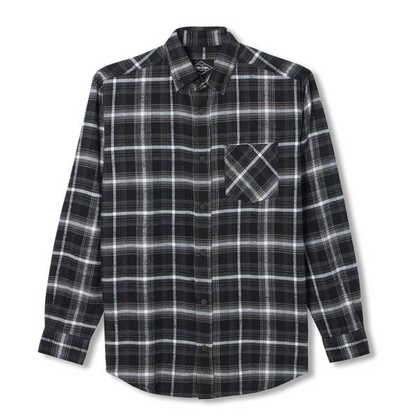 Work N' Sport Men's Long Sleeve Cambridge Midweight Flannel