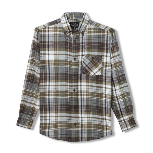 Work N' Sport Men's Long Sleeve Cambridge Midweight Flannel