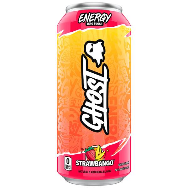 Photo of Zero Sugar 16oz Strawbango Energy Drink