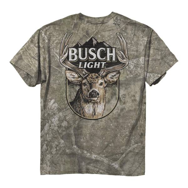 Busch Men's Camo Whitetail APX T-Shirt - 6753-M | Blain's Farm & Fleet