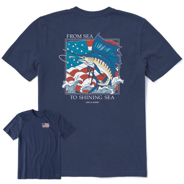 Photo of Men's Sailfish Sea to Sea Short Sleeve Crusher Tee