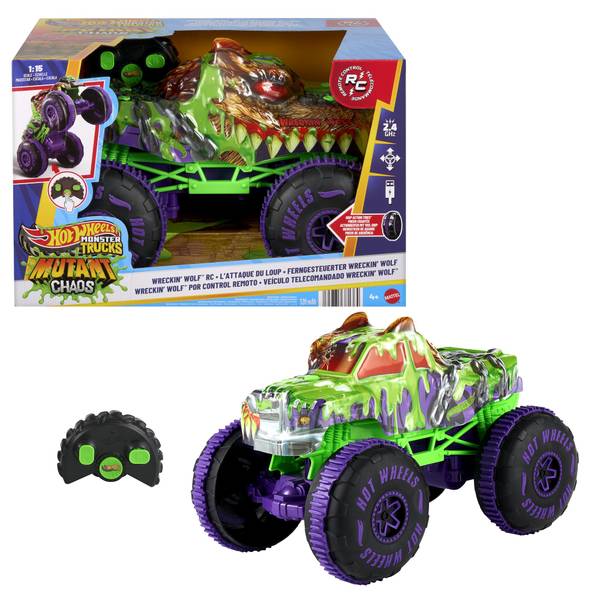Monster Truck Monster Trucks Mutant Chaos 1:15 Wreckin' Wolf RC