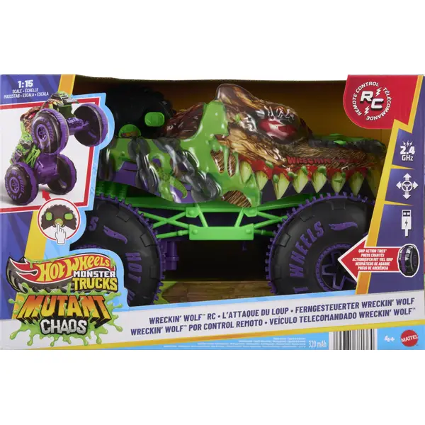Monster Truck Monster Trucks Mutant Chaos 1:15 Wreckin' Wolf RC