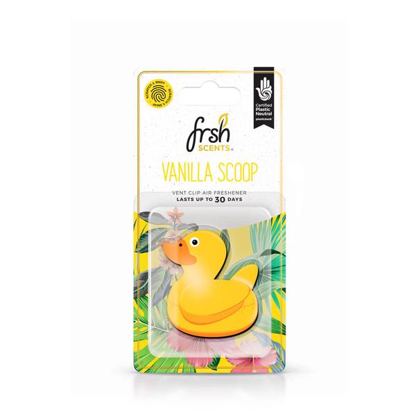 Photo of Duck- Vanilla Scoop Vent Clip Air Freshener