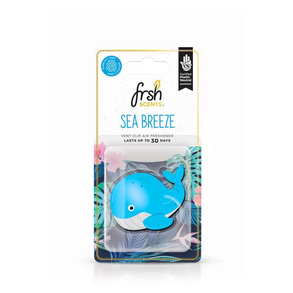 Photo of Whale- Sea Breeze Vent Clip Air Freshener