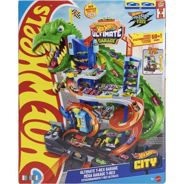 Hot Wheels City Ultimate T-Rex Garage - JHL98 | Blain's Farm & Fleet