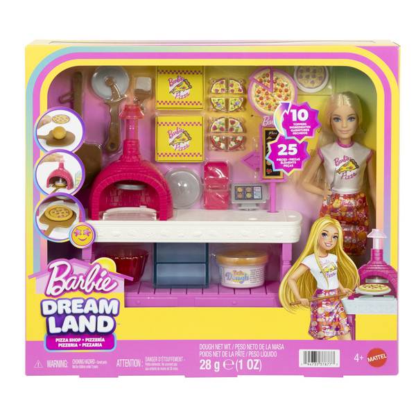 Barbieアームレスト2個セット Barbie Pizza Shop Playset - JMK21 | Blain's Farm & Fleet