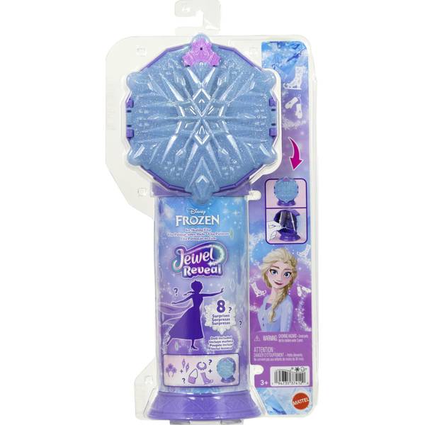 Frozen JEWEL REVEAL Ice Skating Elsa Fashion Doll