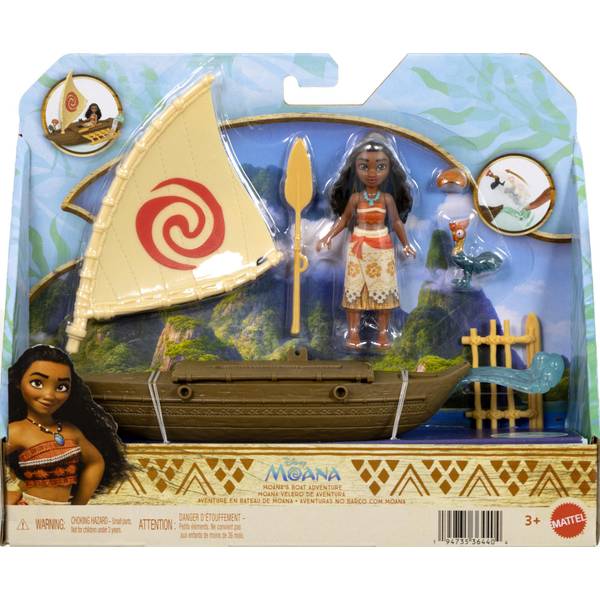 Disney Princess Disney Moana Boat Adventure Playset