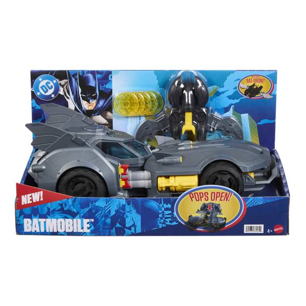 Dc Comics 6.5-Inch Scale Batman Bat-Drone Accessory Vehicle, Ages 4+ - Multi