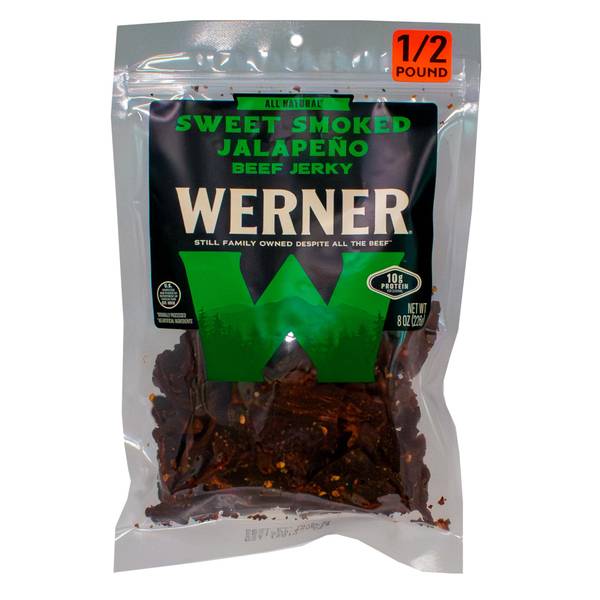 Photo of 8oz Sweet Smoked Jalapeno Beef Jerky