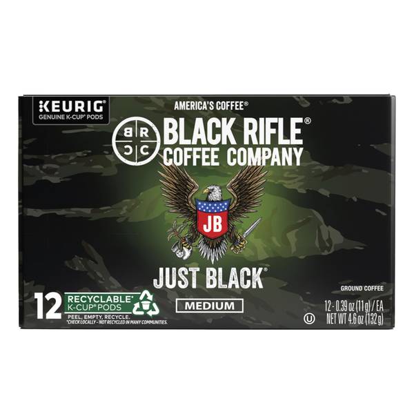 Photo of 12 Count Just Black K-Cup Coffee Pods