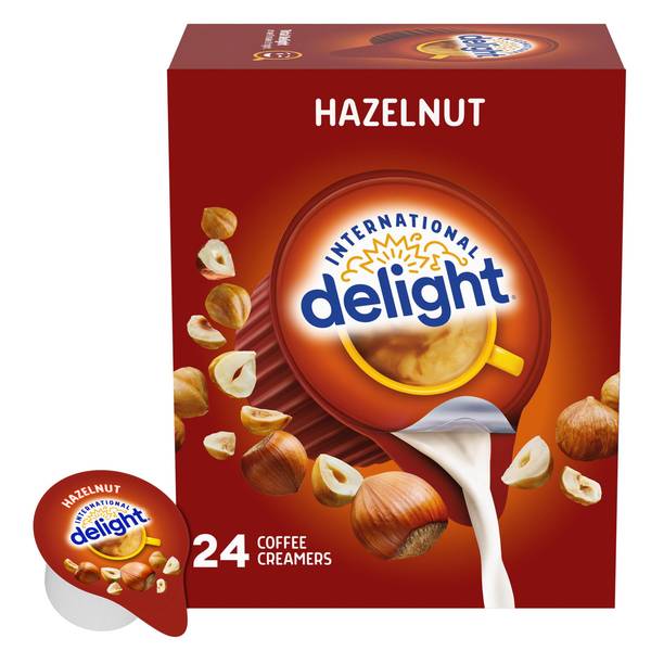 Photo of 24 Count 0.44oz Hazelnut Single Coffee Creamer Cups